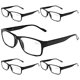 Gaoye Professional Reading Glasses for All Day - Computer Readers with Blue Light Protection - Value Pack